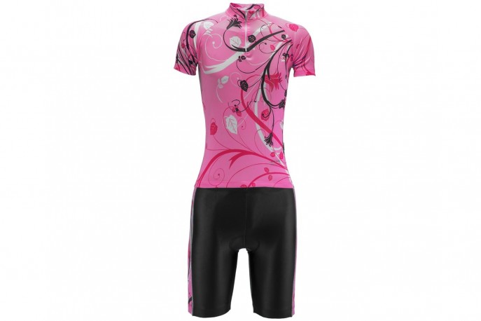 Conjunto Ciclista Feminino Floral...