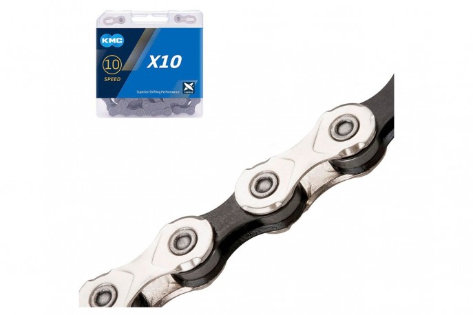 Corrente para bicicleta 10V 116 elos...