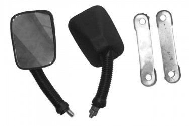 Espelho Bike Quadrado com...