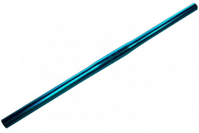 Guidão MTB Reto Alumínio Anodizado Azul