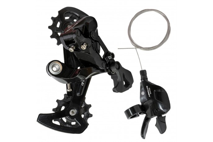 Kit de Transmissão Wild 12v Preto...