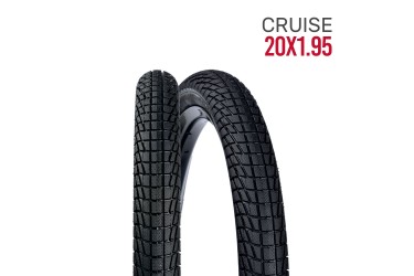 Pneu 20 x 1.95 Preto BMX...