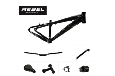 Kit 26 Freeride Rebel Preto...