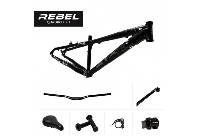 Kit 26 Freeride Rebel Preto GTA