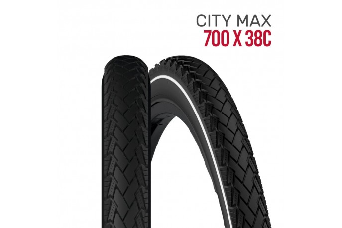 Pneu 700 x 38C City Max Preto - Paco