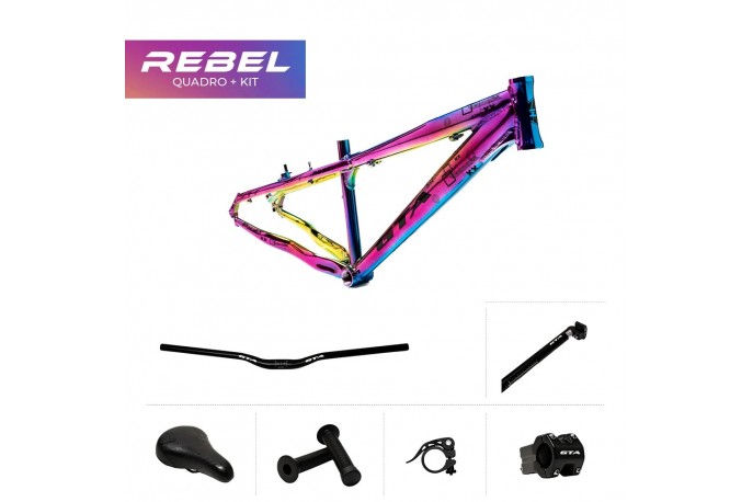 Kit 26 Freeride Rebel Rnbw Camaleão GTA