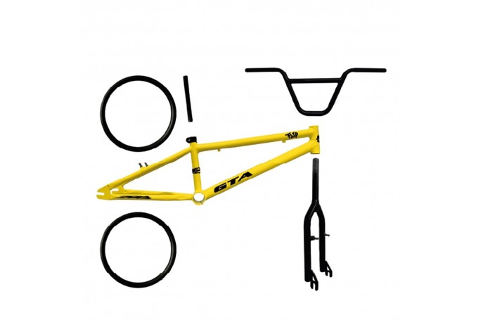 Kit BMX Flip Amarelo - Preto - GTA