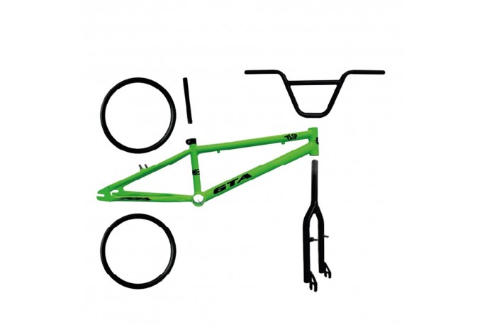Kit BMX Flip Verde - Preto - GTA