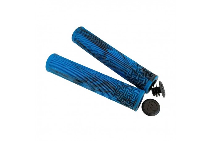 Manopla BMX3 160mm Azul / Preto -...