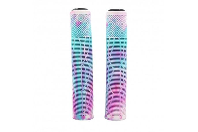 Manopla BMX3 160mm Branco / Rosa /...