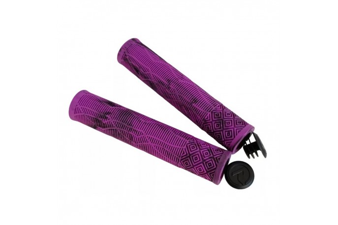 Manopla BMX3 160mm Roxo / Preto -...