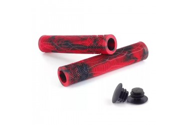 Manopla BMX3 160mm Vermelho...