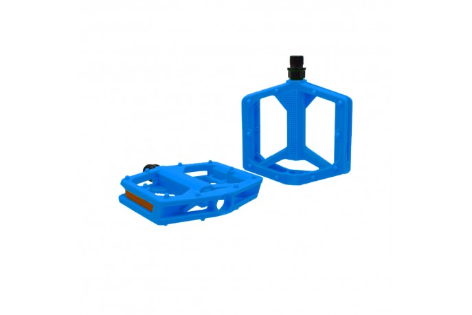 Pedal 9/16 Plataforma Nylon Bucha...