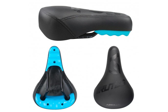 Selim BMX Brutus Preto/Azul - Absolute