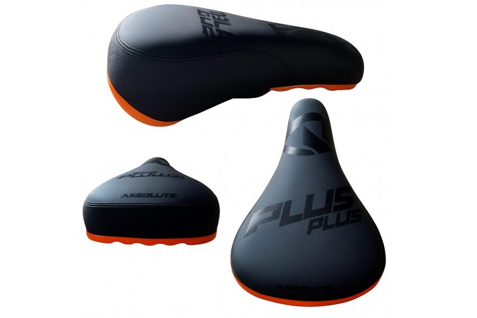 Selim BMX Brutus Plus Preto/Laranja -...