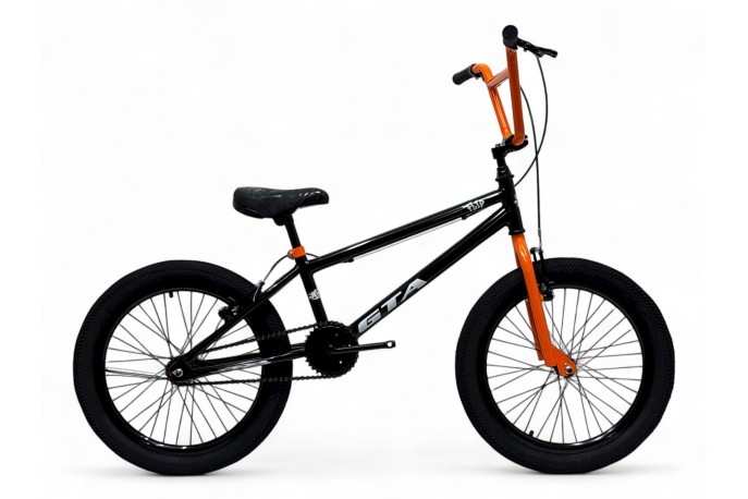 Bicicleta 20 BMX Flip Preto/Laranja GTA