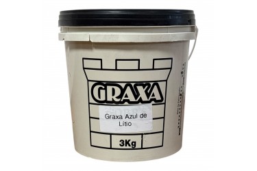Graxa 3 Kg Azul de Lítio Nobre
