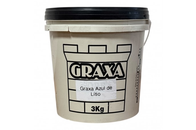 Graxa 3 Kg Azul de Lítio Nobre