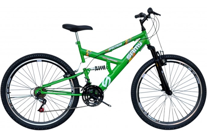 Bicicleta 26 Full Performance Verde...