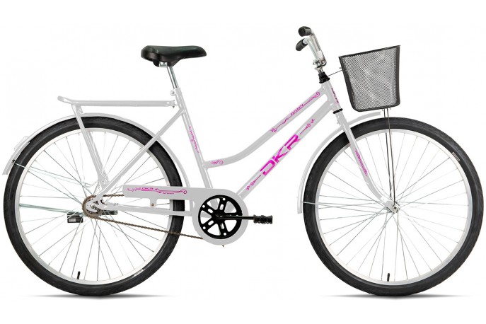 Bicicleta 26 Serenata C/P Com Cesta...