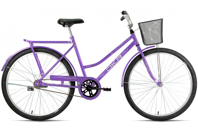 Bicicleta 26 Serenata C/P Com Cesta...