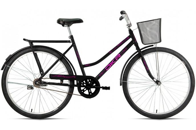 Bicicleta 26 Serenata C/P Com Cesta...