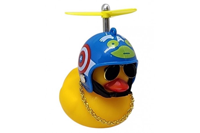 Buzina Pato Capacete Capitão América...