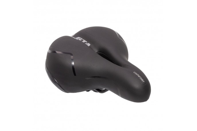 Selim Comfort Gel Vazado Preto Com...