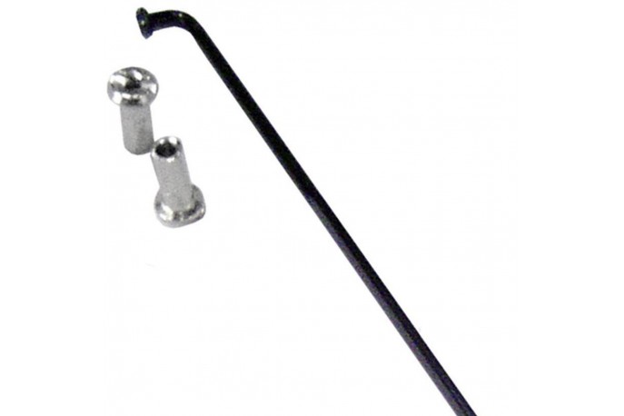 Raio 285 x 2,0 Inox Preto GR GTA