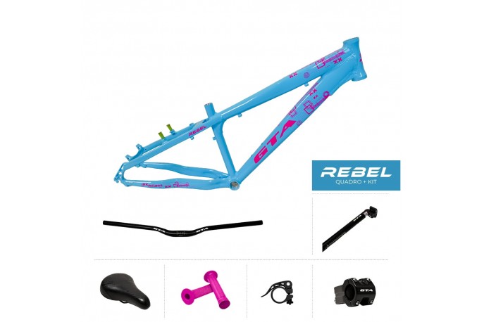 Kit 26 Freeride Rebel Azul e Pink GTA