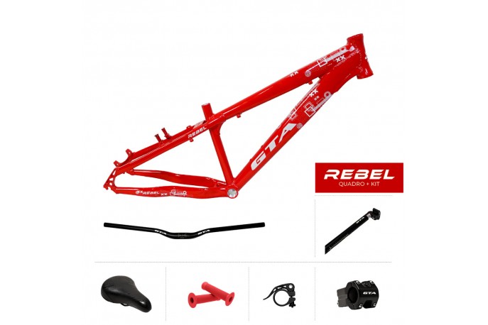 Kit 26 Freeride Rebel Vermelho GTA