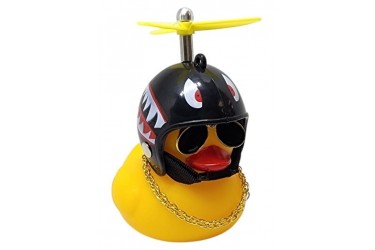 Buzina Pato Capacete Preto...