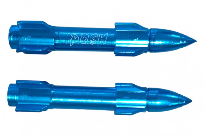 Tampa Valvula Al.azul Posh Foguete