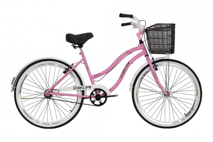 Bicicleta 26 Fem. Beach Top Mono Rosa...