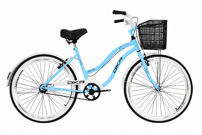Bicicleta 26 Fem. Beach Top Mono Azul...