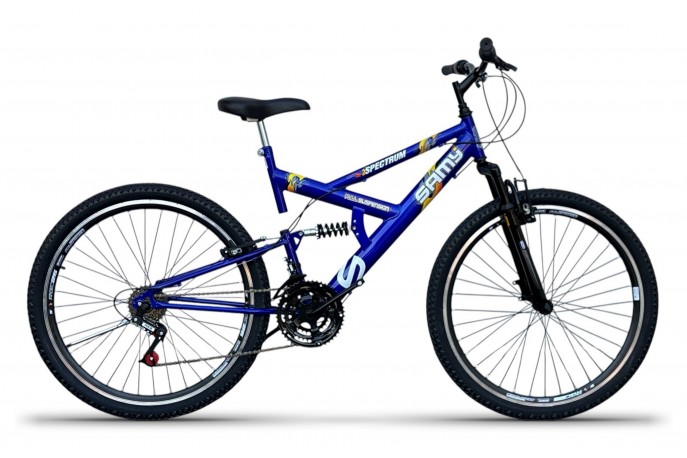 Bicicleta 26 Full Spectrum Azul Samy