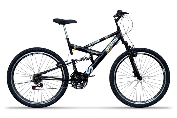 Bicicleta 26 Full Spectrum Preta Samy