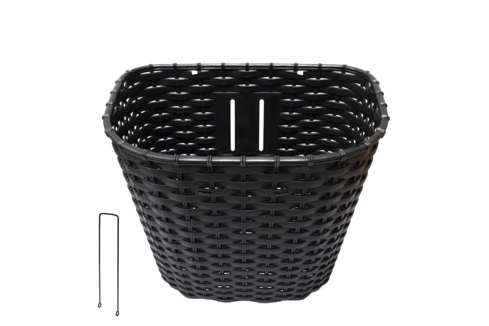 Cesta 26 Grande Plástica Preta Sem...