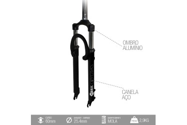 Garfo 29 Suspensão AHS 28,6... 2