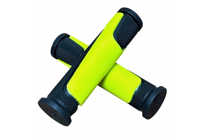 Manopla MTB Borracha TPR Preta com...