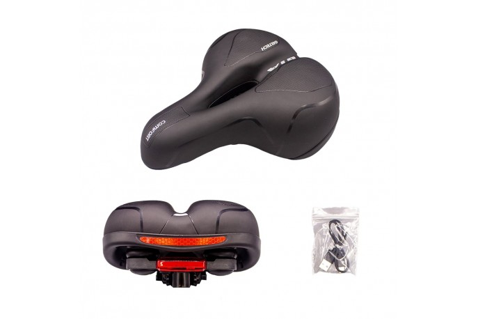 Selim Comfort Gel Vazado Com Vista...