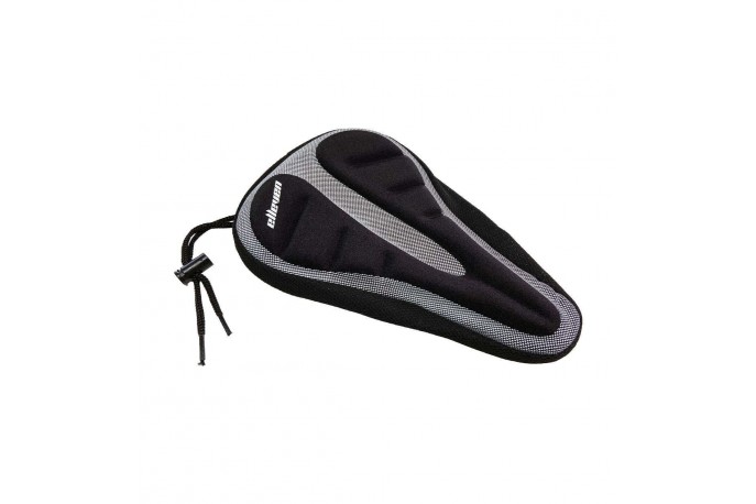 Capa Selim Gel Mtb Preta/cinza...