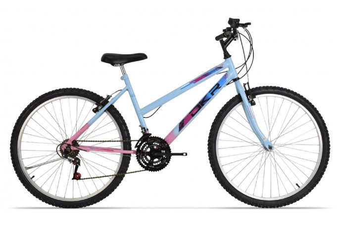 Bicicleta 26 Fem. Aurora Mtb 18m Azul...