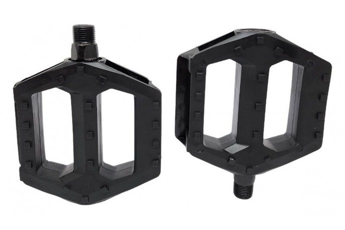 Pedal 9/16 Plataforma Nylon com Bucha...
