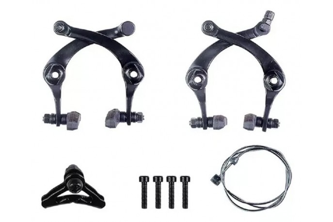 Freio U-brake Bmx Alum. Preto GTA
