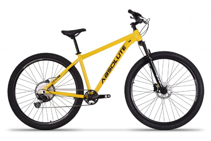 Bicicleta 29 12v Nero 5 Amarela 17"...