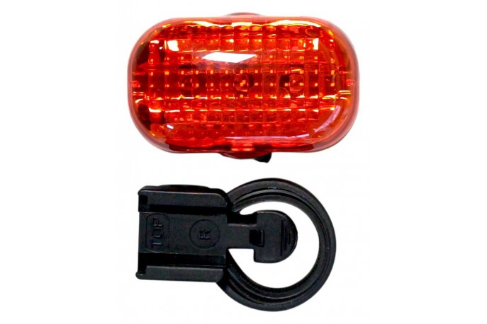 Vista Light Tras. 3 Leds 714t Verm...