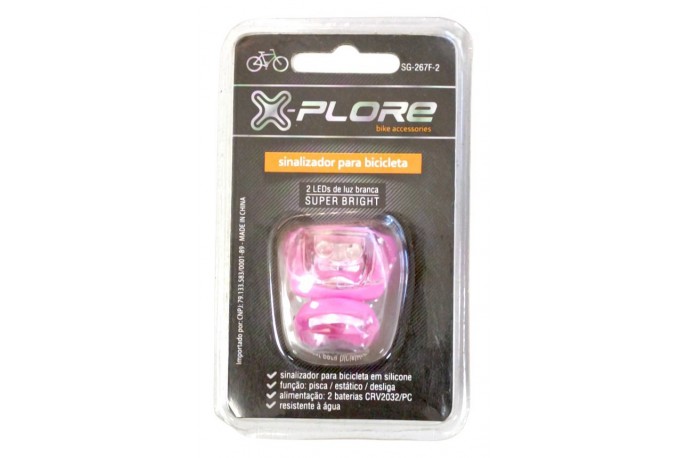 VISTA LIGHT UNIDADE 267F-2 ROSA X-PLORE
