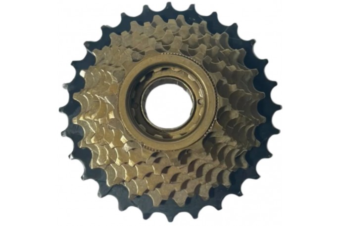 Roda Livre 7v Index 14/28d Dourada Cx...