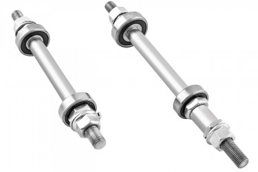 Eixo para rodas (par) 3/8"...